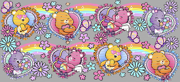 16oz Care Bears-Be-218